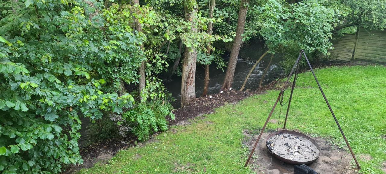 Ferienwohnung Am Treene-Ufer Bei Flensburg Oeversee Екстериор снимка